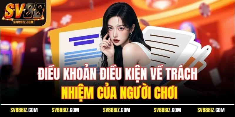 Điều Khoản Điều Kiện Về Trách Nhiệm Của Người Chơi