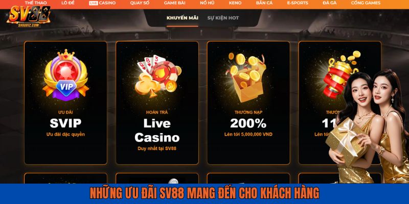 Nhà cái thường xuyên tung ra những ưu đãi rất hấp dẫn