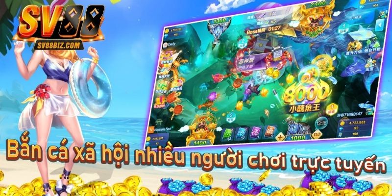 Bắn cá vàng là siêu phẩm SV88 được săn đón